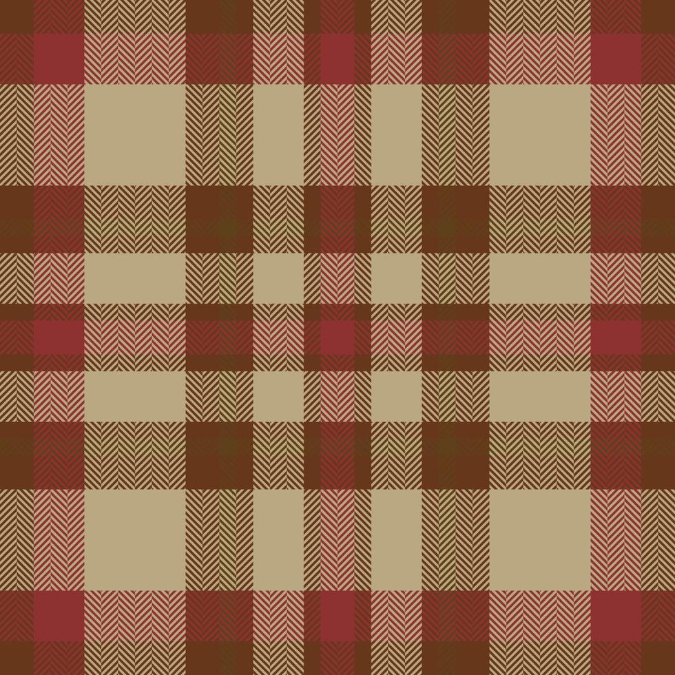 Plaid check pattern. Seamless fabric texture. Tartan textile print. vector