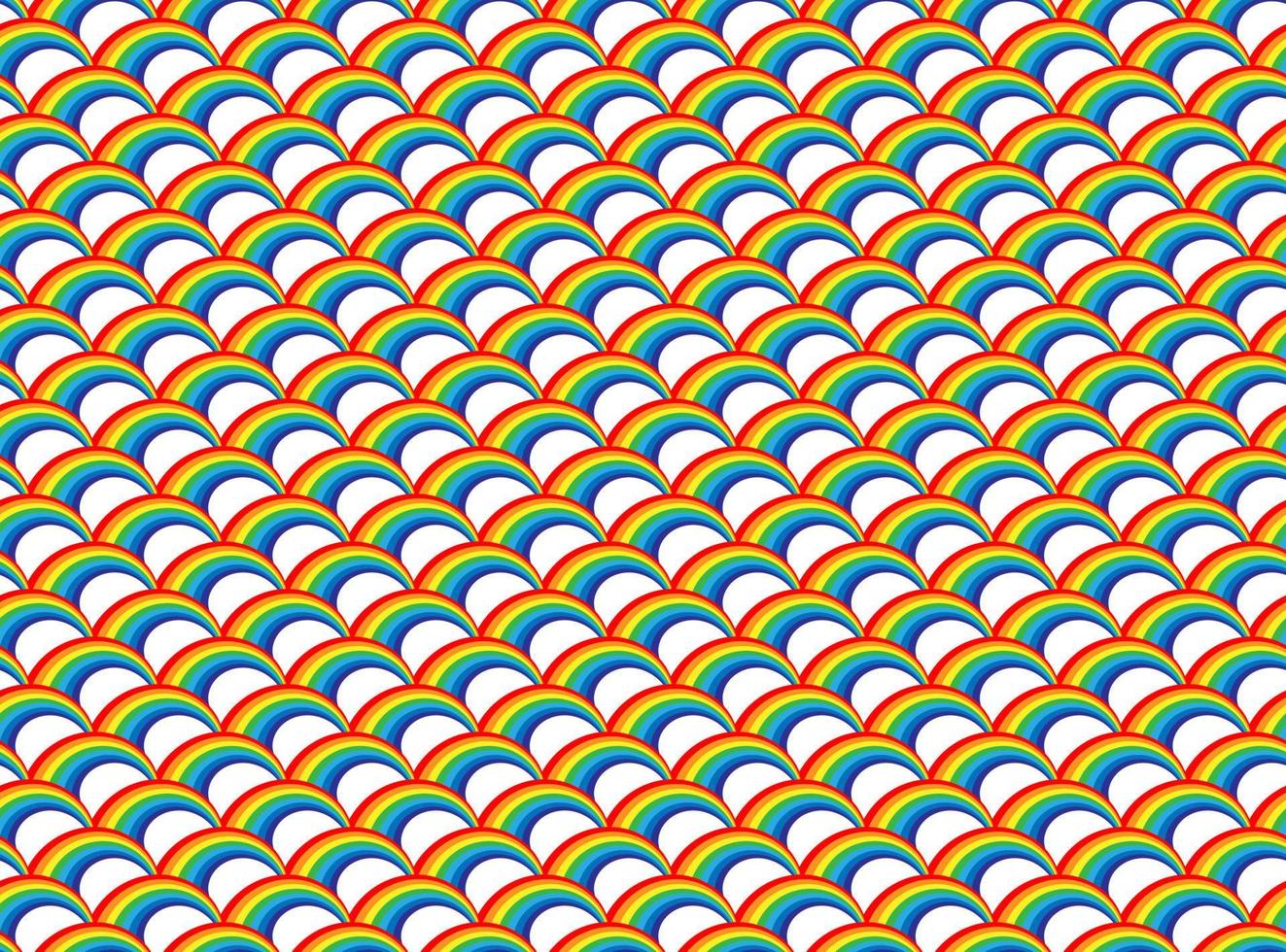 Rainbow pattern seamless. Colorful background vector texture design. Abstract cartoon stripes wallpaper.