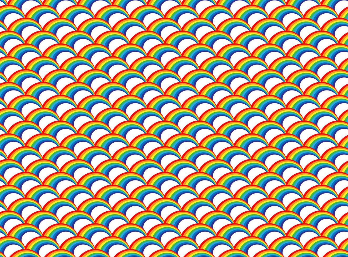 Rainbow pattern seamless. Colorful background vector texture design. Abstract cartoon stripes wallpaper.