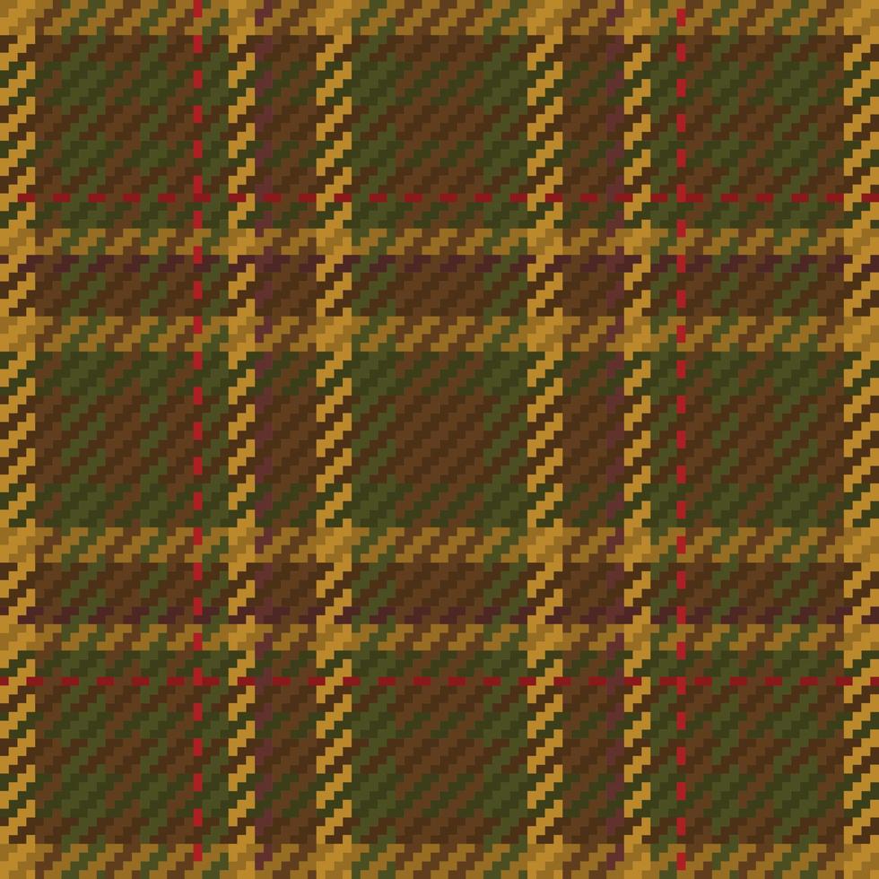 Seamless pattern of scottish tartan plaid. Repeatable background with check fabric texture. Vector backdrop striped textile print.