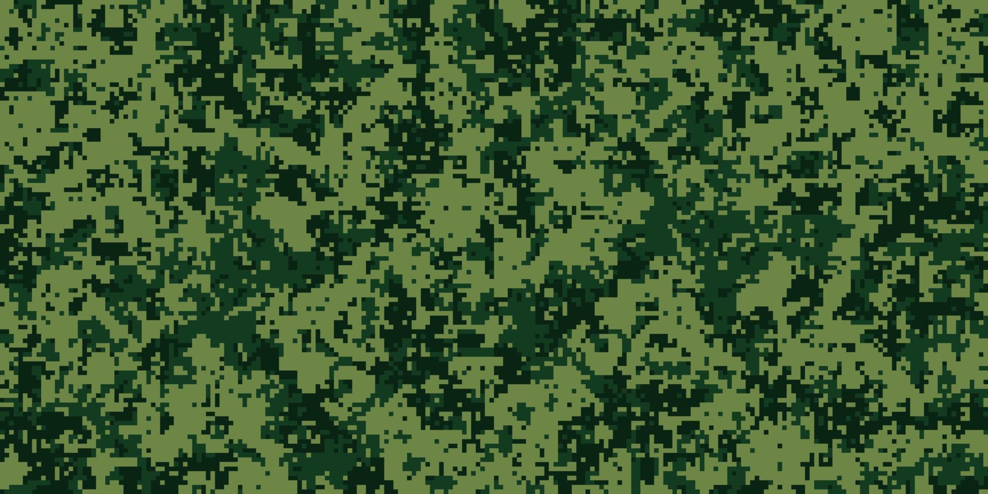 Pixel camouflage for a soldier army uniform. Modern camo fabric design. Digital military vector background.