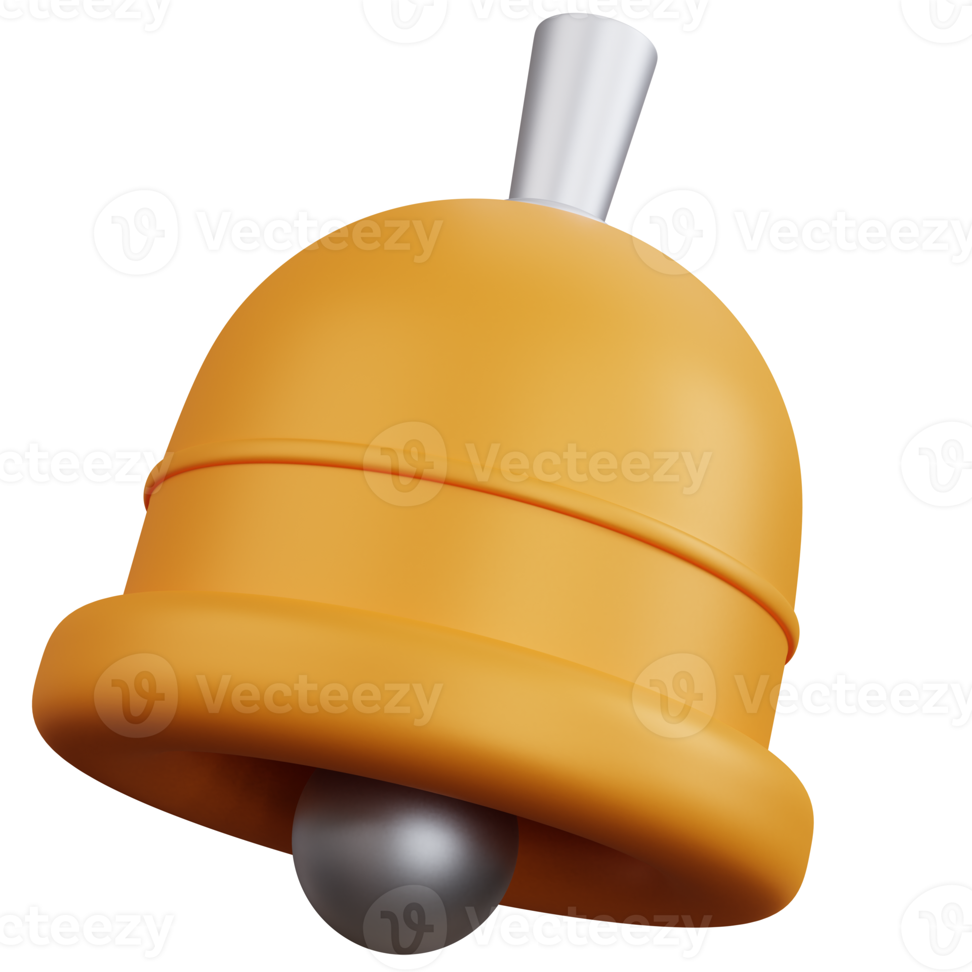 3d rendering hand bell isolated 10834895 PNG
