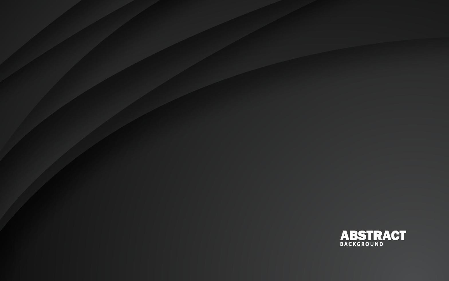 fondo de banner negro oscuro de capa de superposición abstracta vector