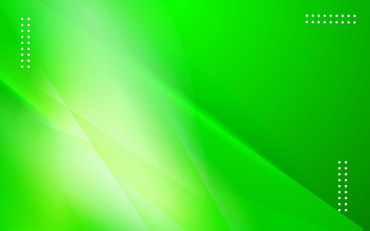 Abstract green neon light color background vector