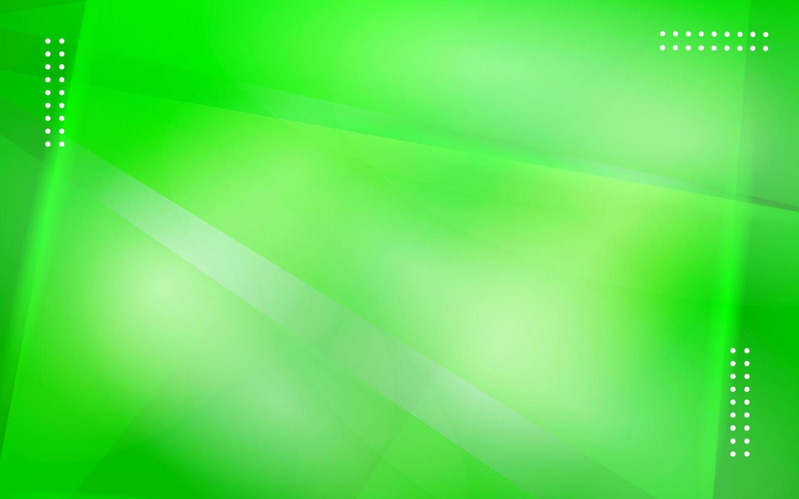 Abstract green neon light color background vector