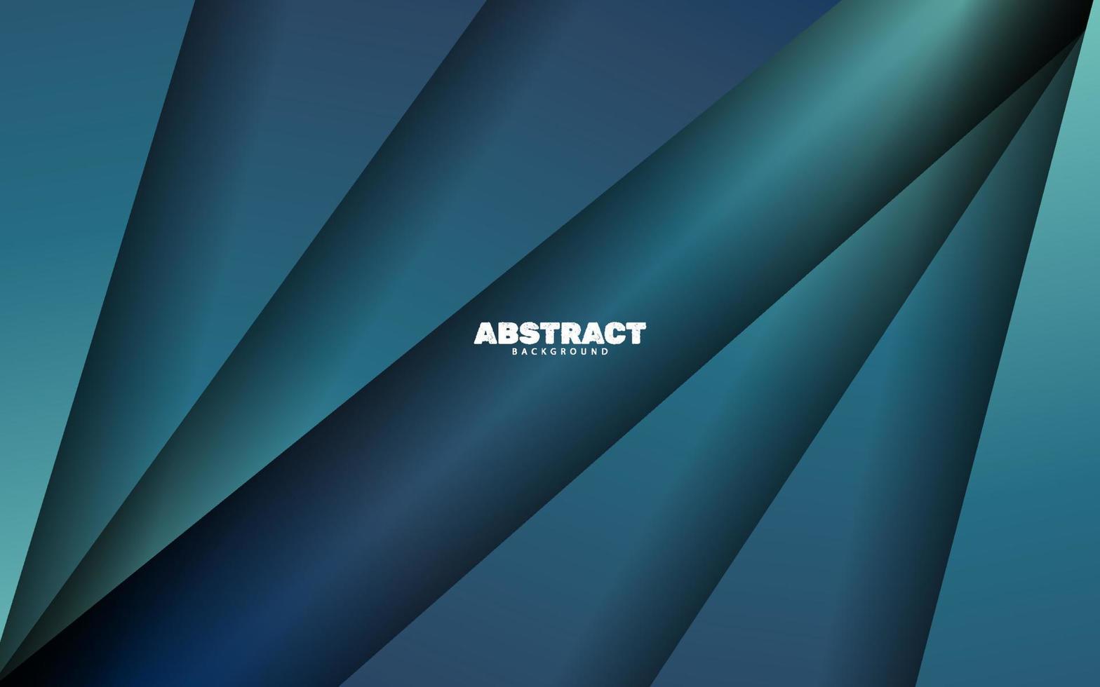 Abstract overlap layer papercut blue color background vector