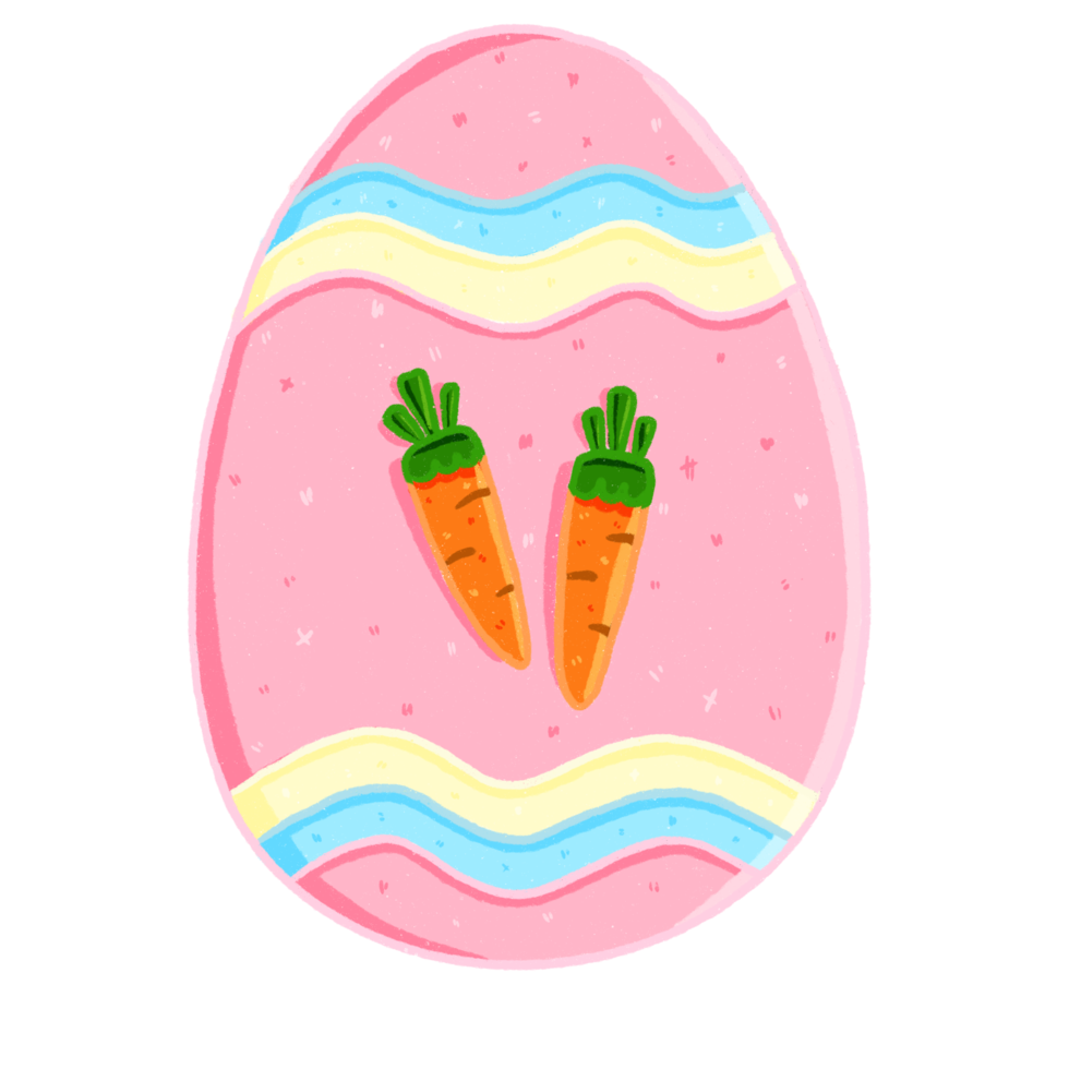 Bunny Easter Egg png
