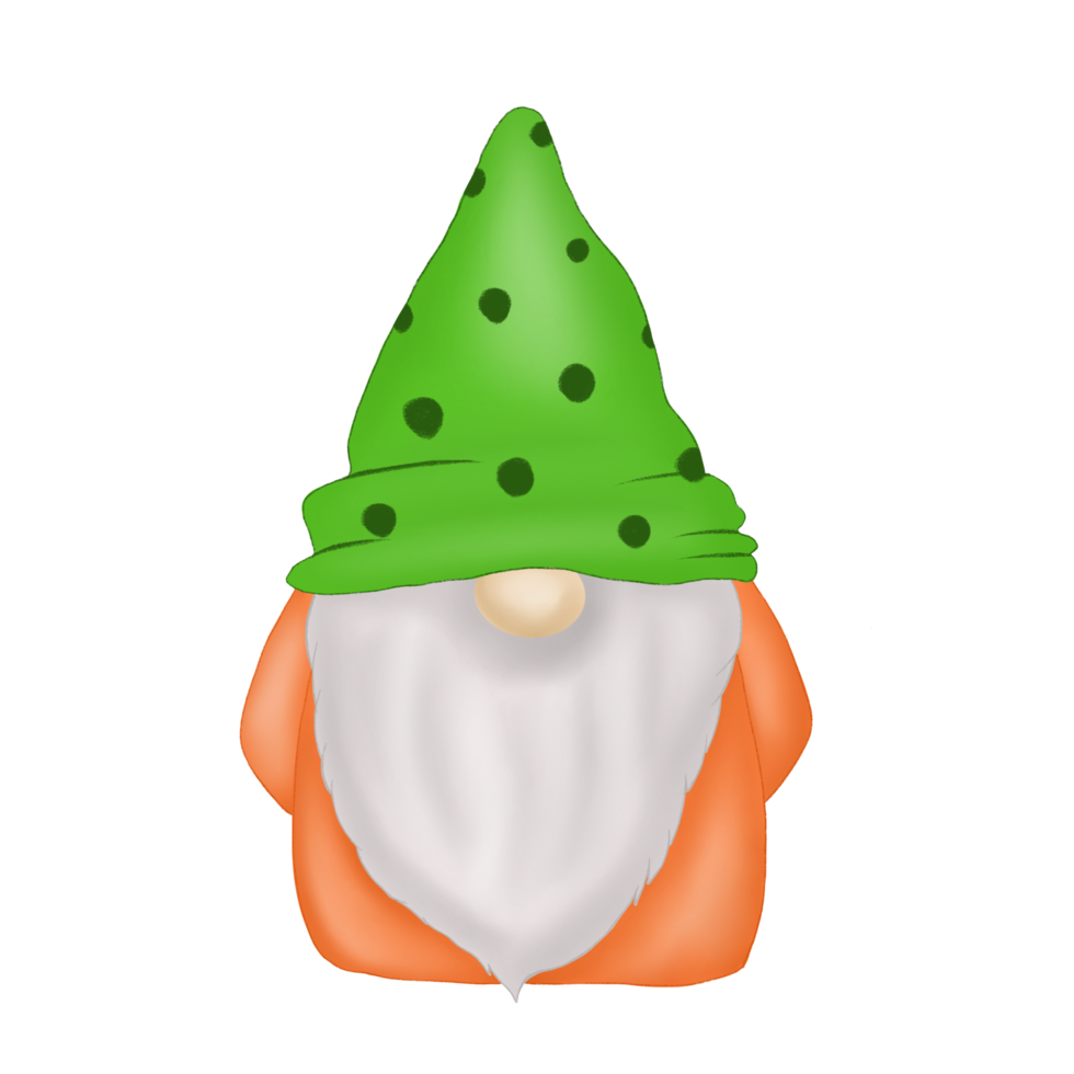 Easter Bunny Gnome with Easter Egg png