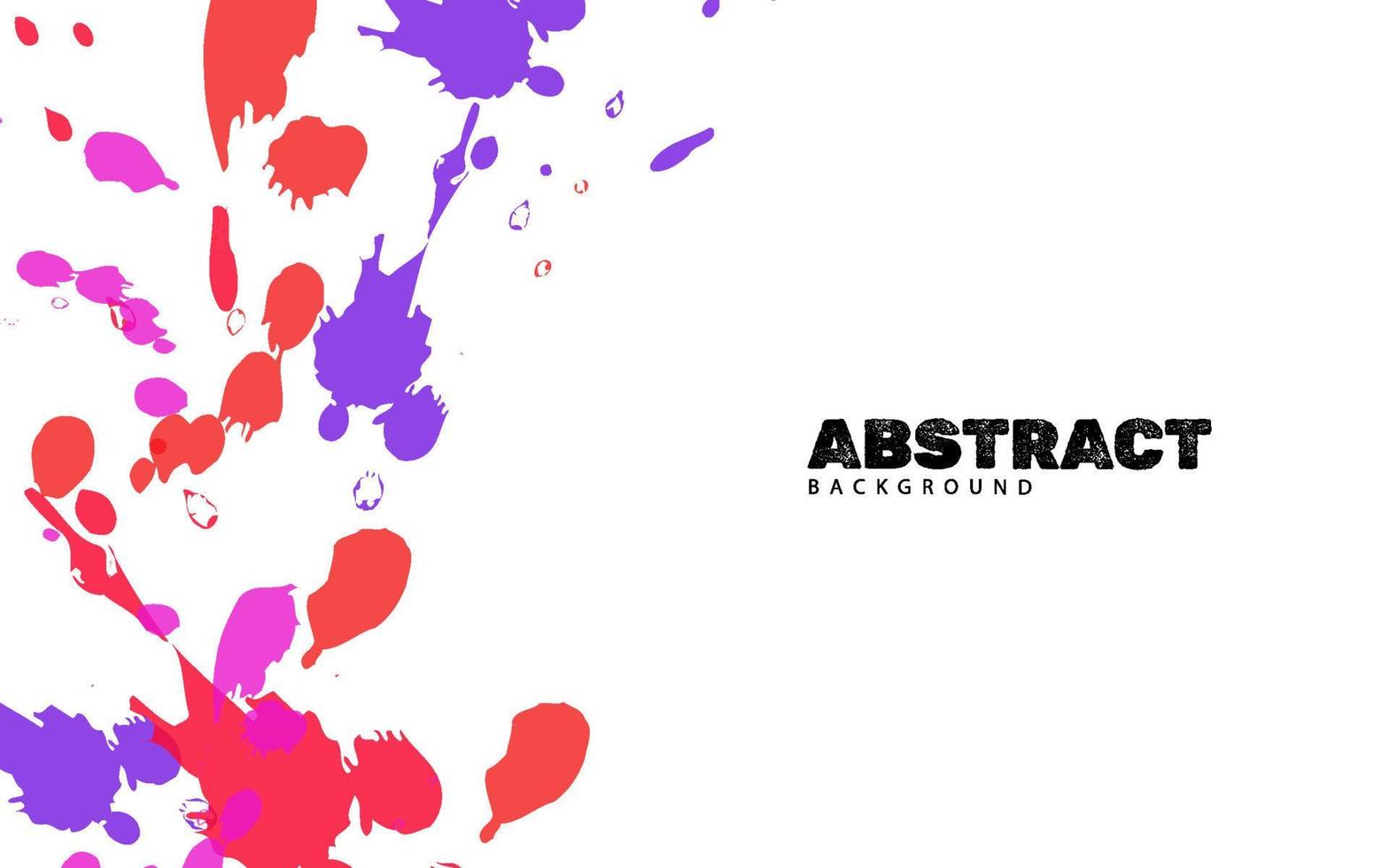 Abstract splash paint watercolor colorfull background vector