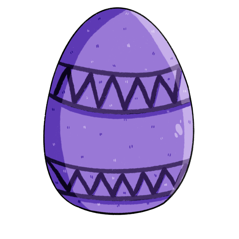conejito huevo de pascua png