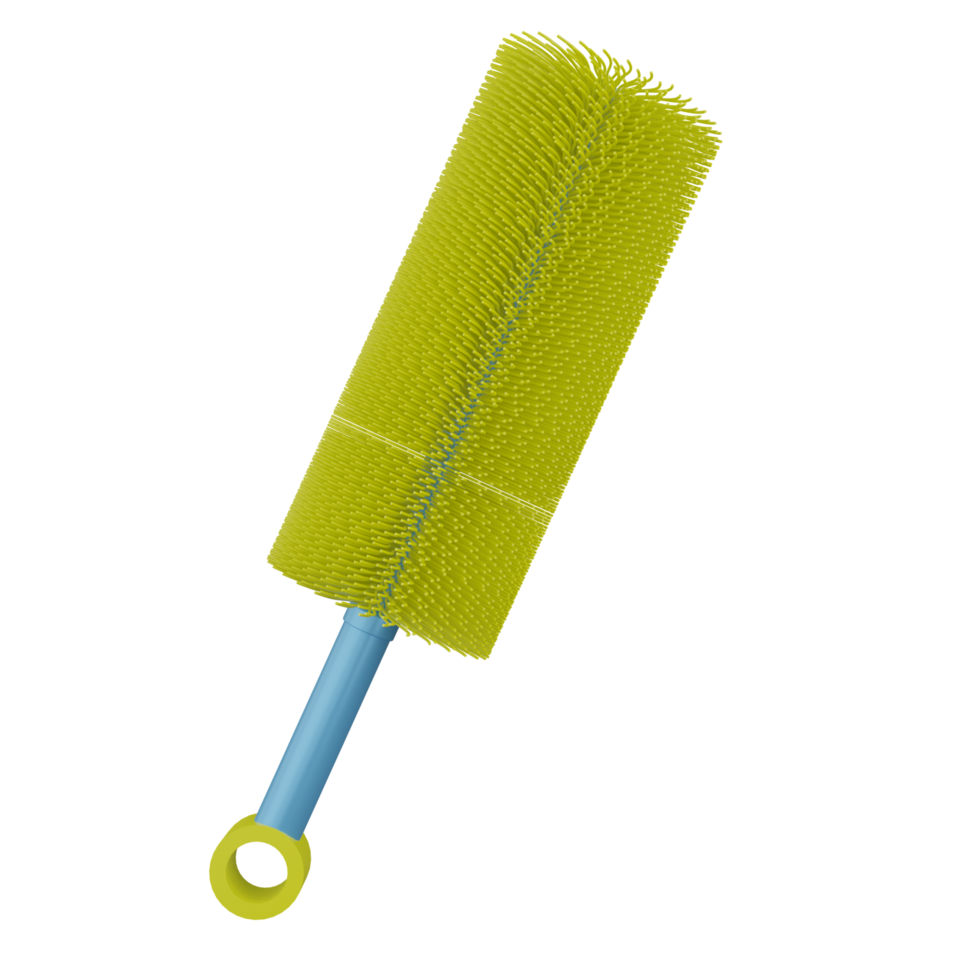 outils de nettoyage isolés 3d png