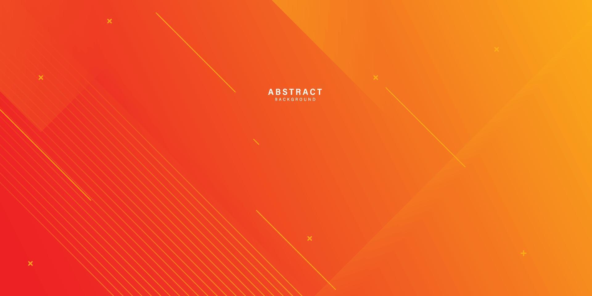 Morden orange color abstract background with futuristic line, orange background use for business, corporate, institution, poster, template, party, festive, seminar, vector, illustration vector
