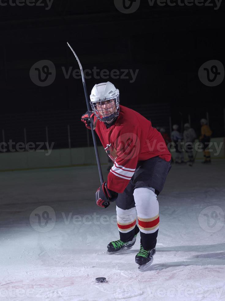 ice hockey player in action photo