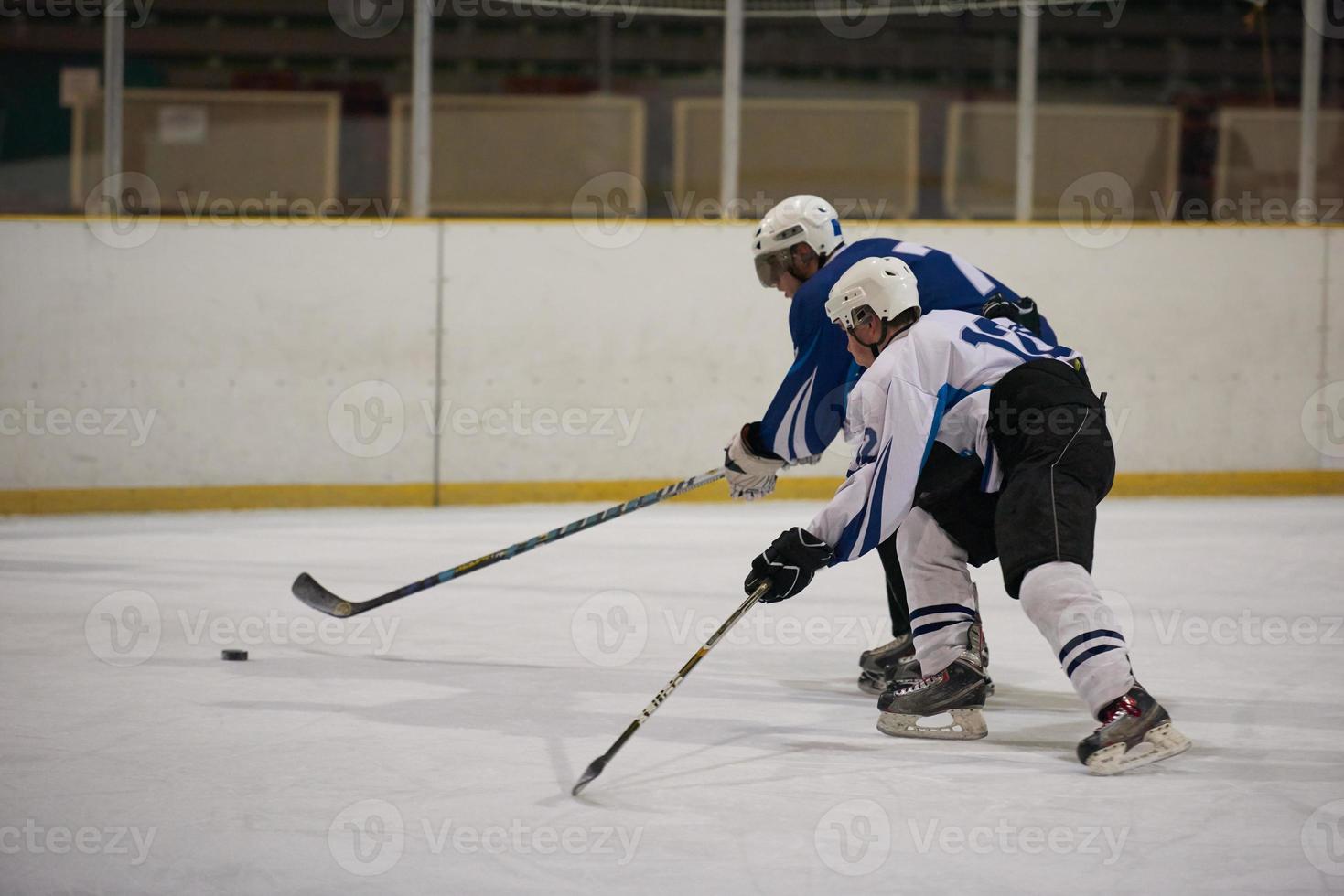 jugadores de hockey sobre hielo foto