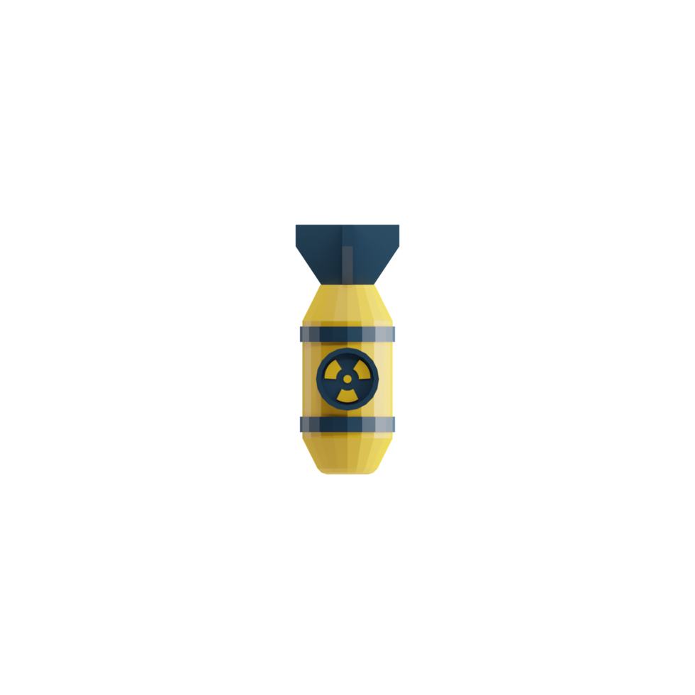 3d Isolated Trinitrotoluena TNT Icon png