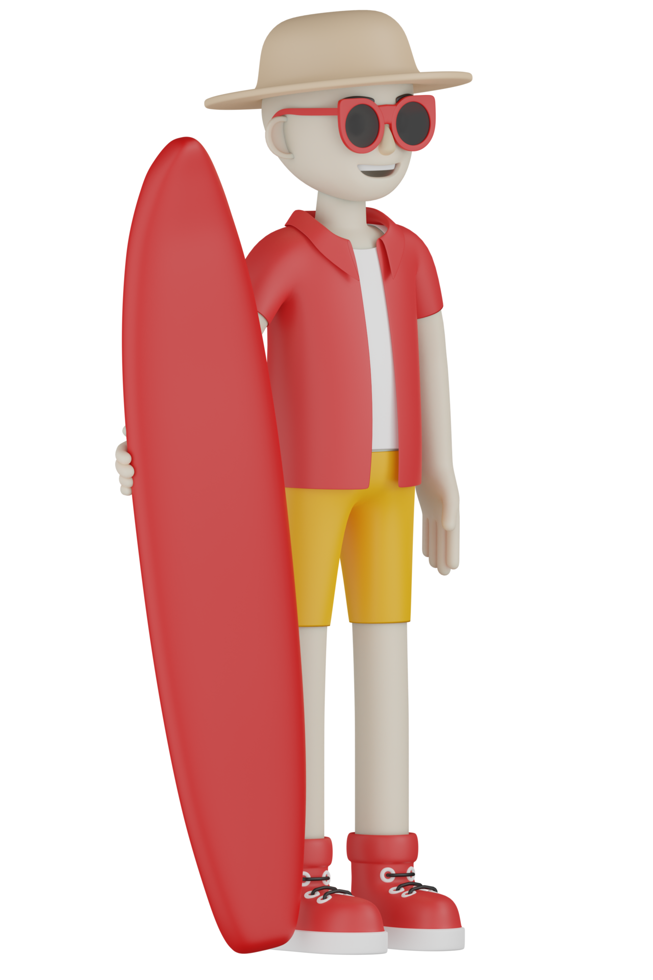 3d Isolated A Man In Red Going On Vacation 10836333 PNG 3d-isolated-a-man-in-red-going-on-vacation-10836333-png