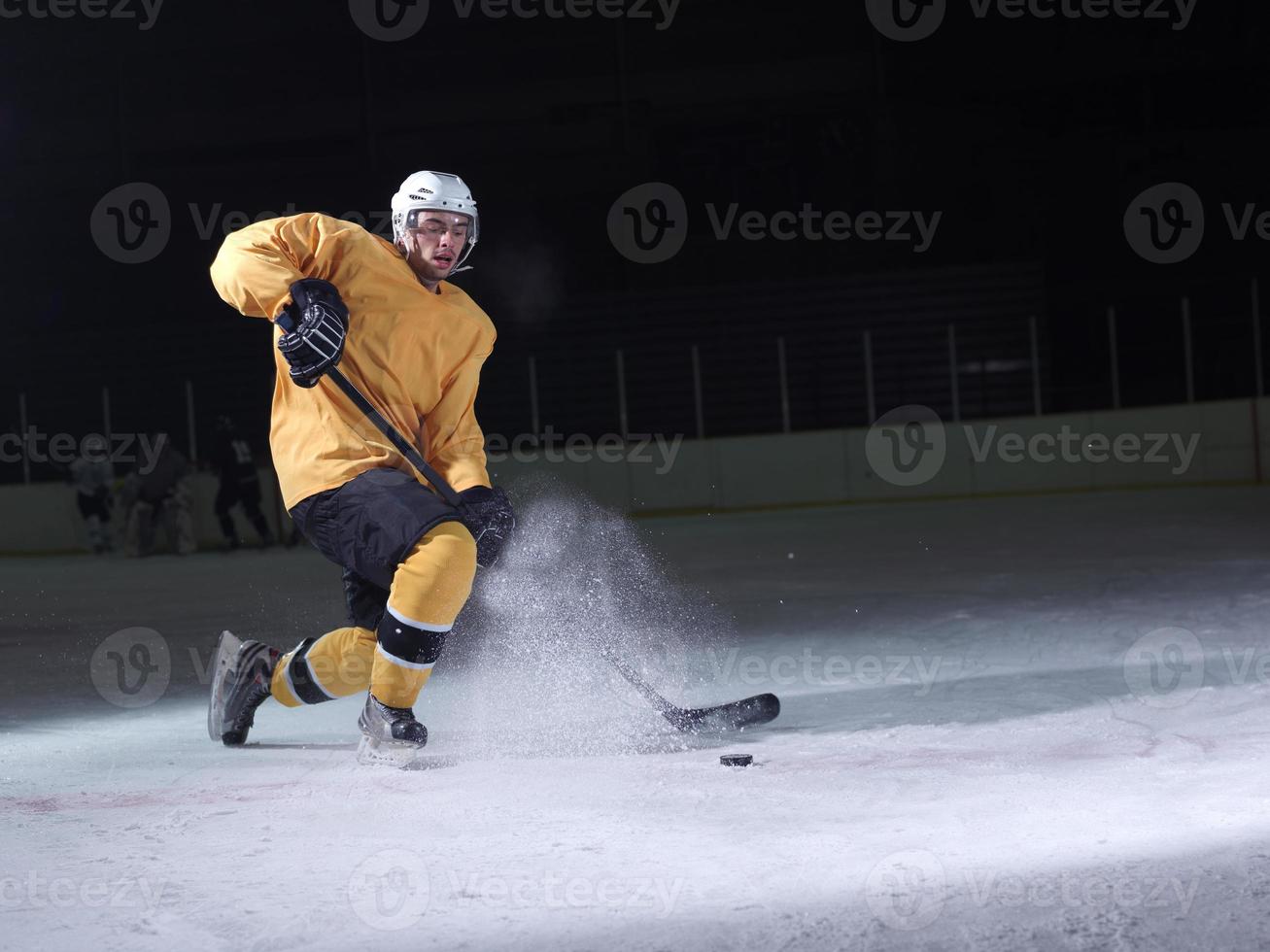 ice hockey player in action photo