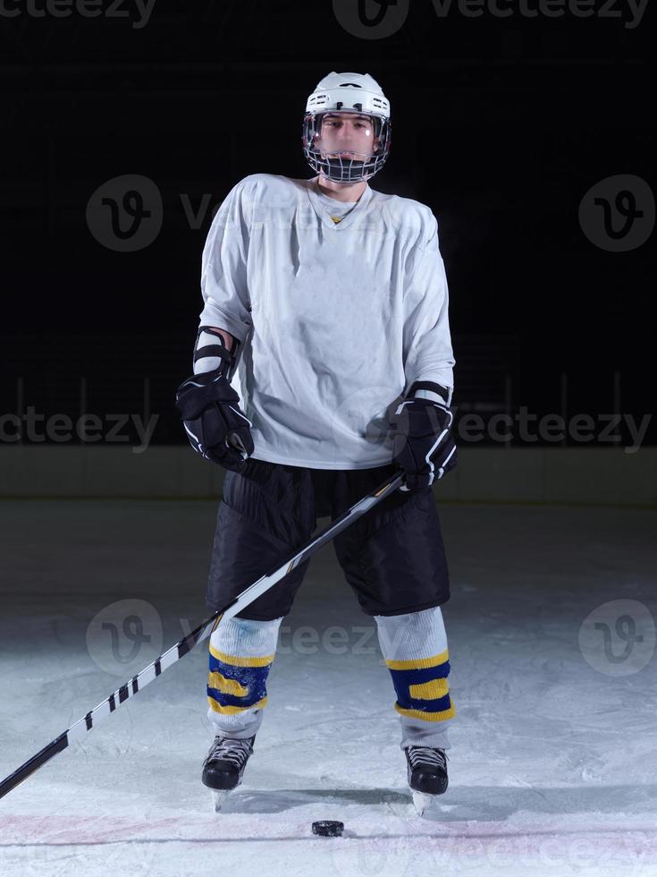 hockey player portrait photo
