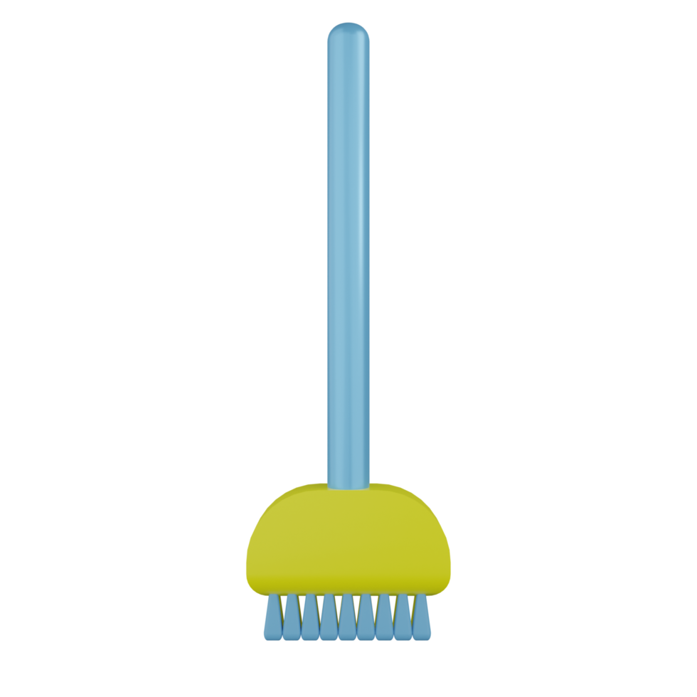 outils de nettoyage isolés 3d png