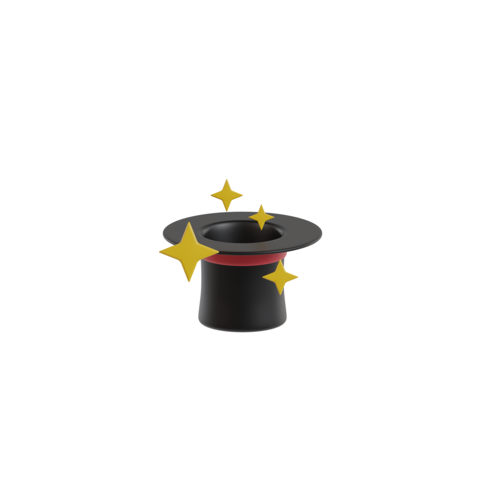 3d isolato cose di Magia png