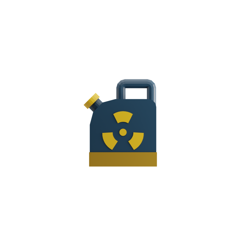 3d Isolated Trinitrotoluena TNT Icon png