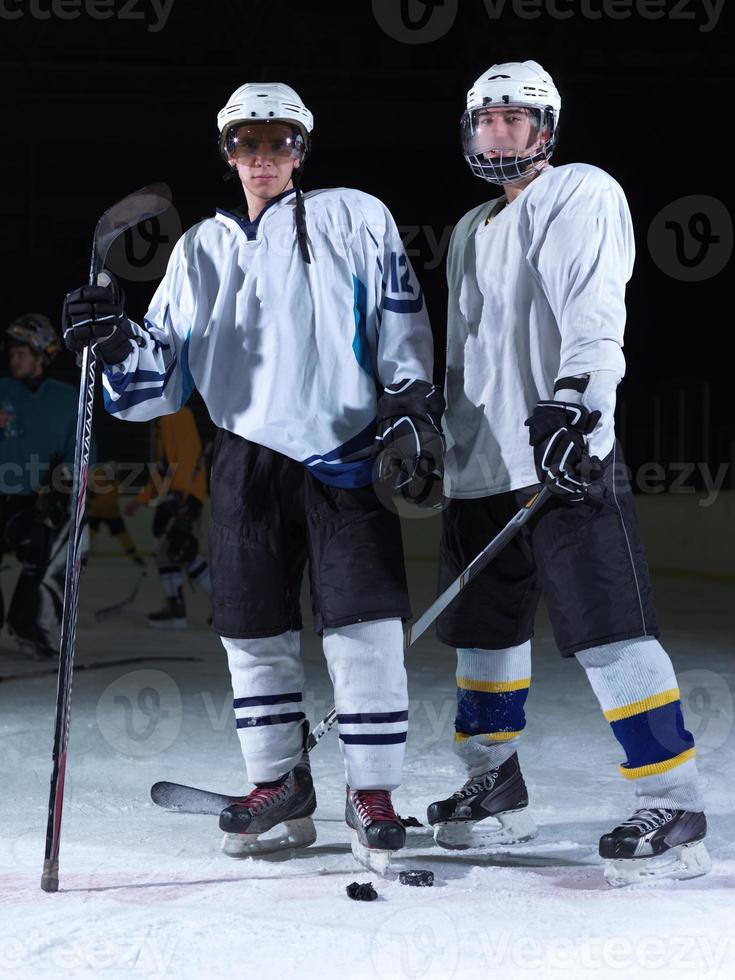 ice hockey sport players photo