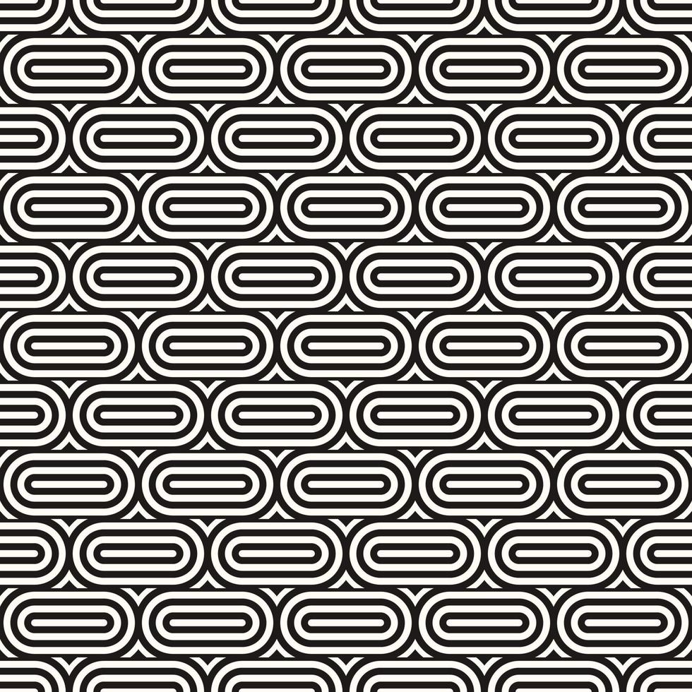 Vector Geometric Abstract Seamless Monochrome Pattern Texture Repeating Background