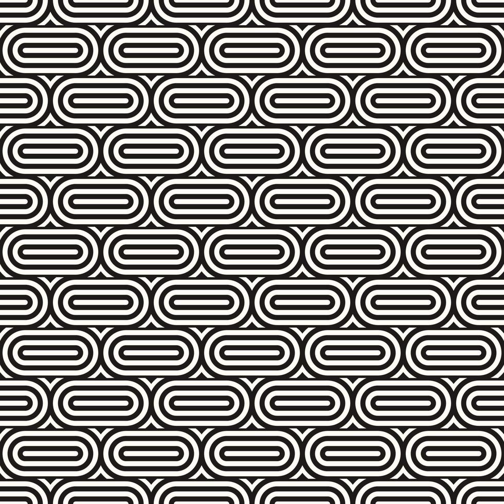 Vector Geometric Abstract Seamless Monochrome Pattern Texture Repeating Background