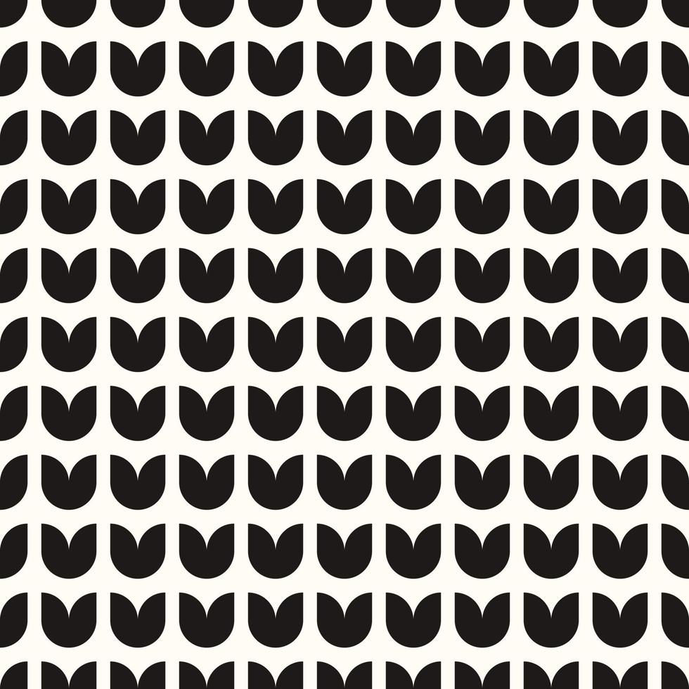 Vector Geometric Abstract Seamless Monochrome Pattern Texture Repeating Background