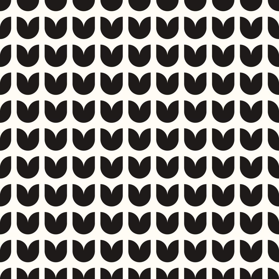 Vector Geometric Abstract Seamless Monochrome Pattern Texture Repeating Background