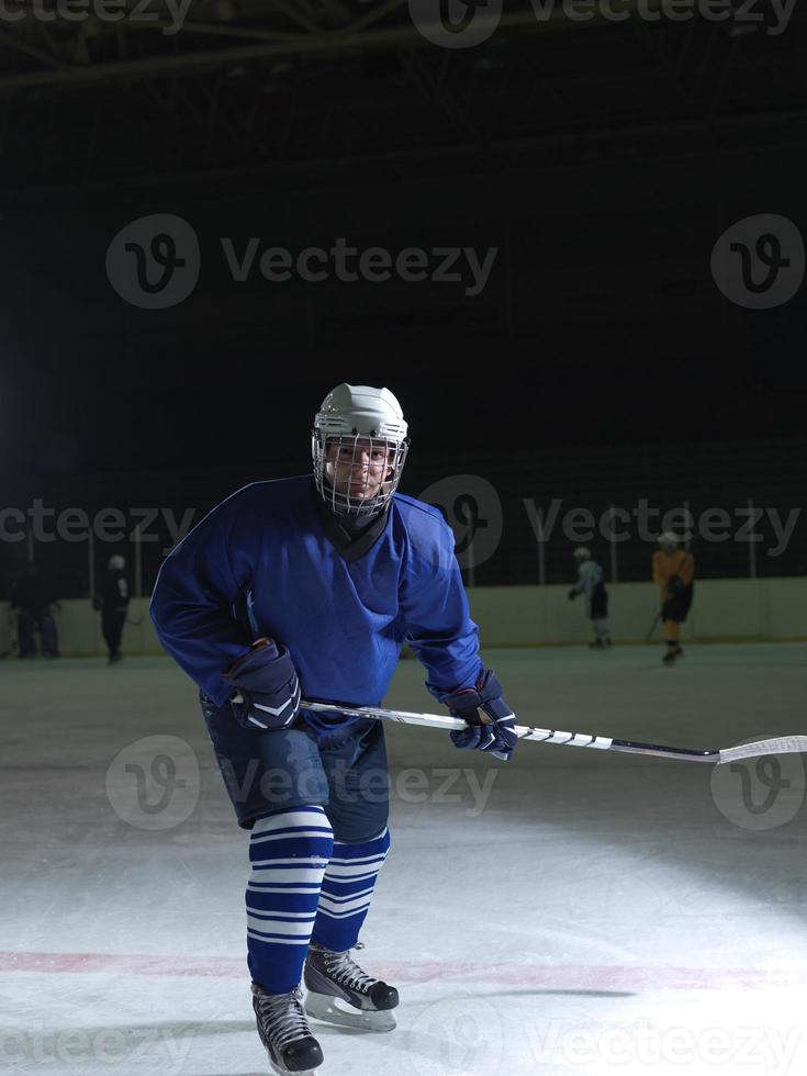ice hockey player in action photo