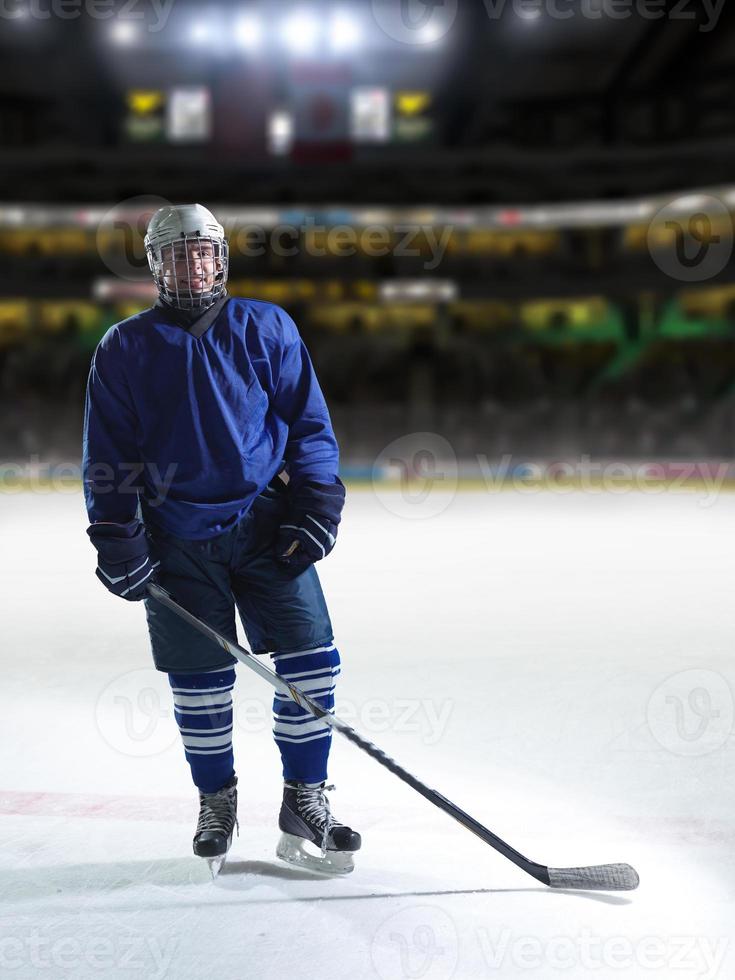 hockey player portrait photo