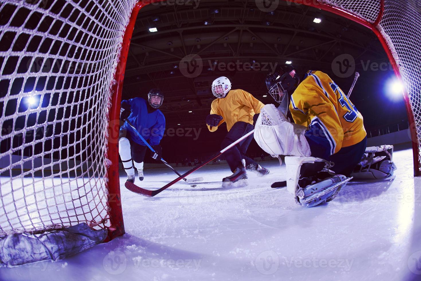 ice hockey goalkeeper photo