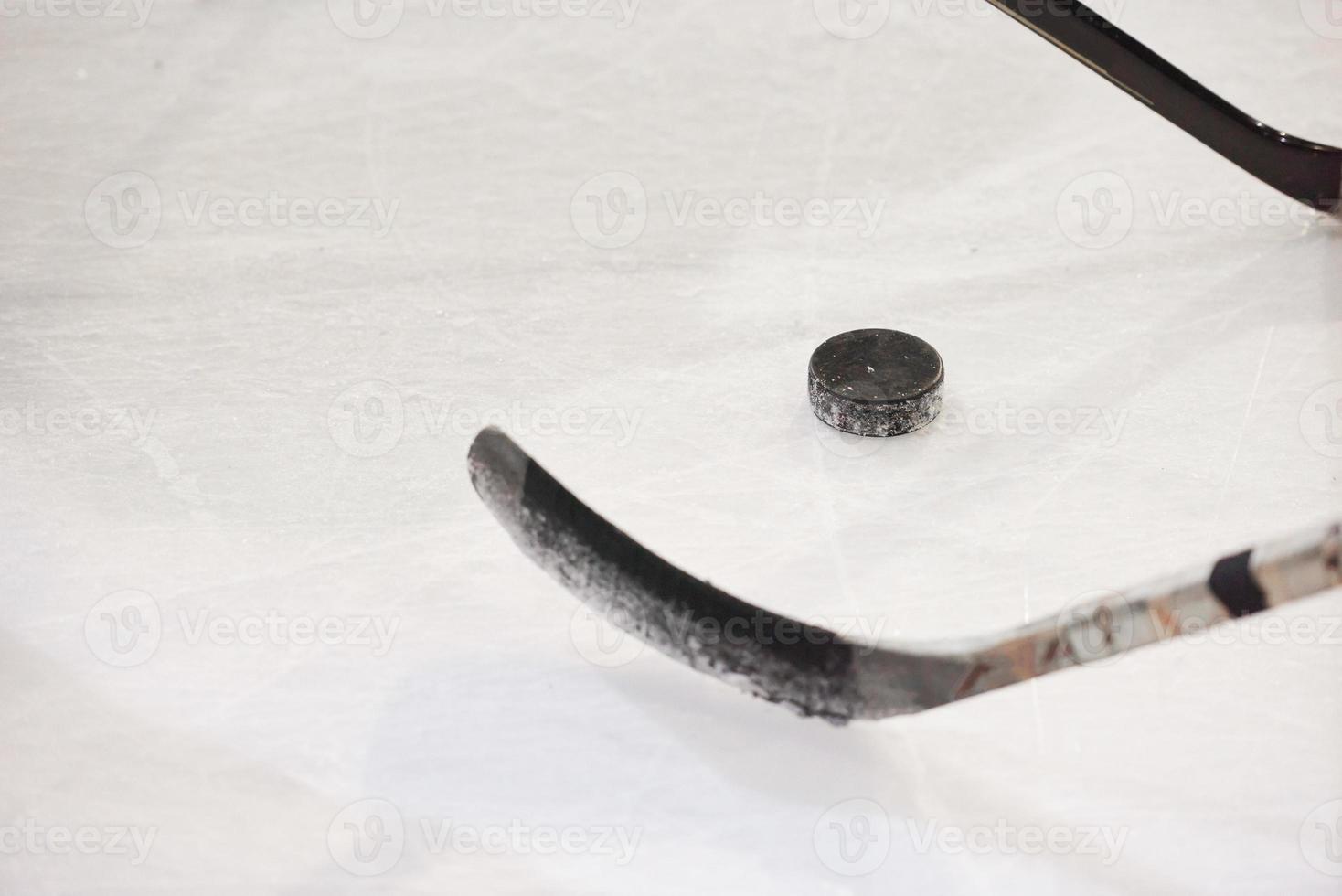 jugadores de hockey sobre hielo foto