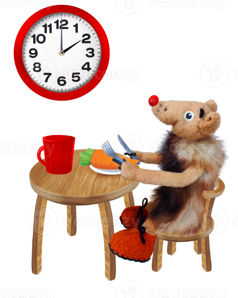 Mittagessen für kleine Maus png