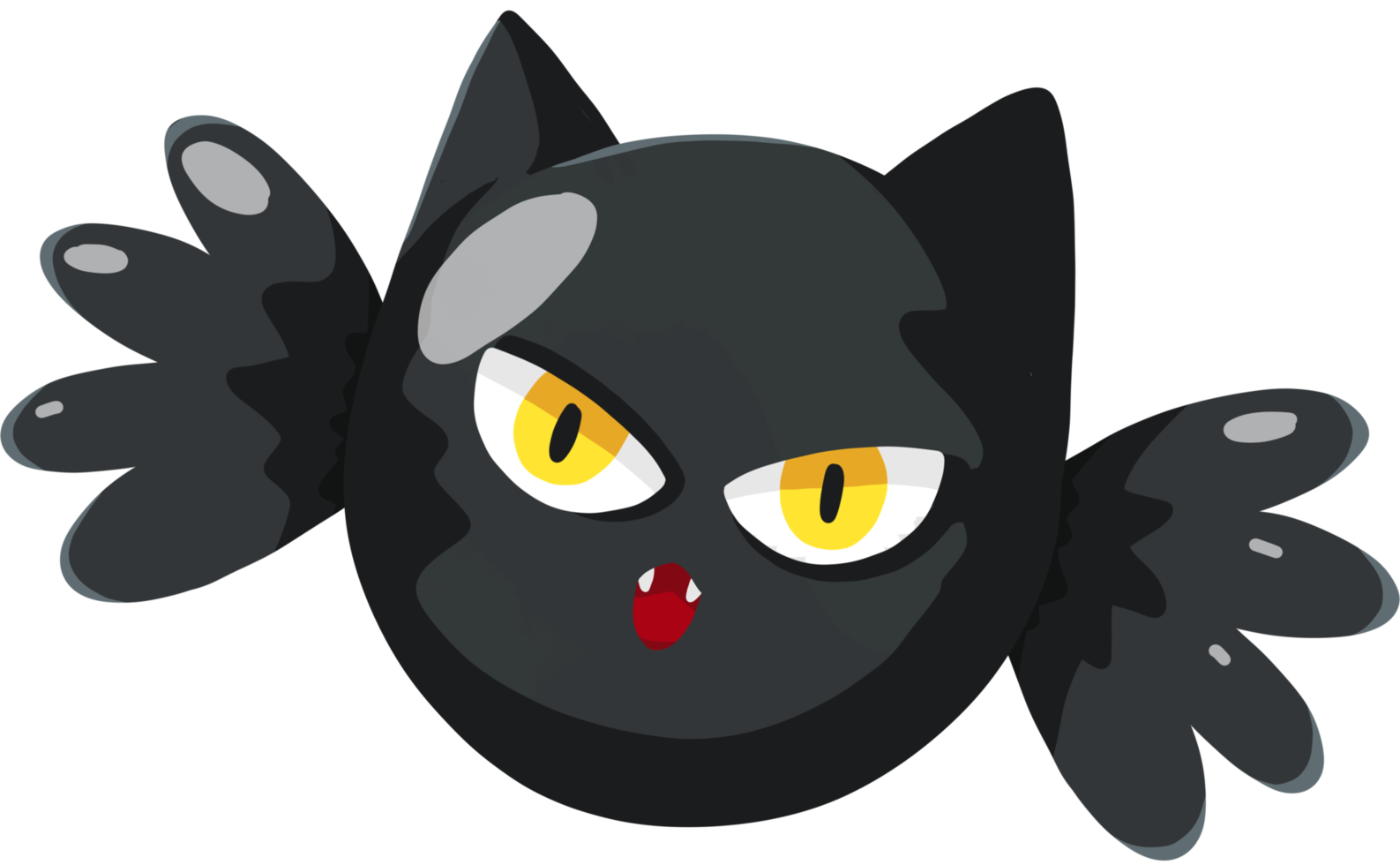 carino cartone animato colorato Halloween caramella pipistrello png