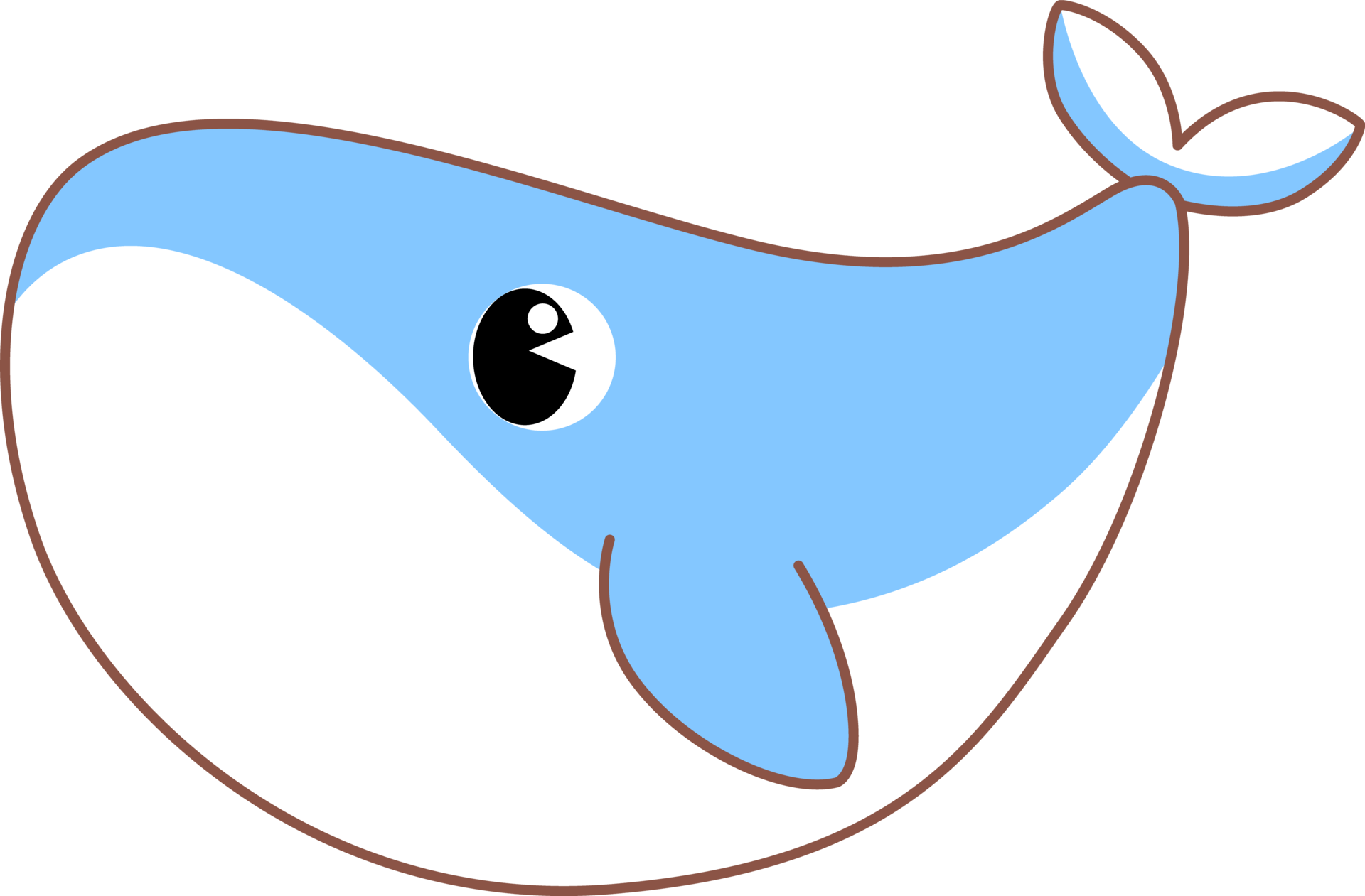 animated whale clipart png