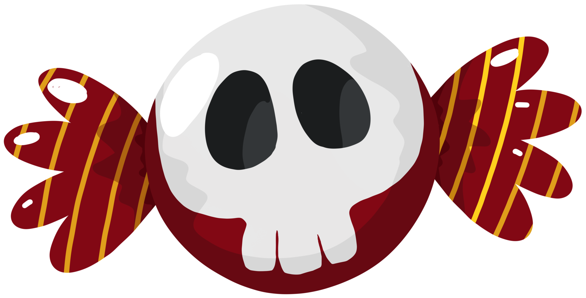 cute cartoon colorful halloween candy skeleton png