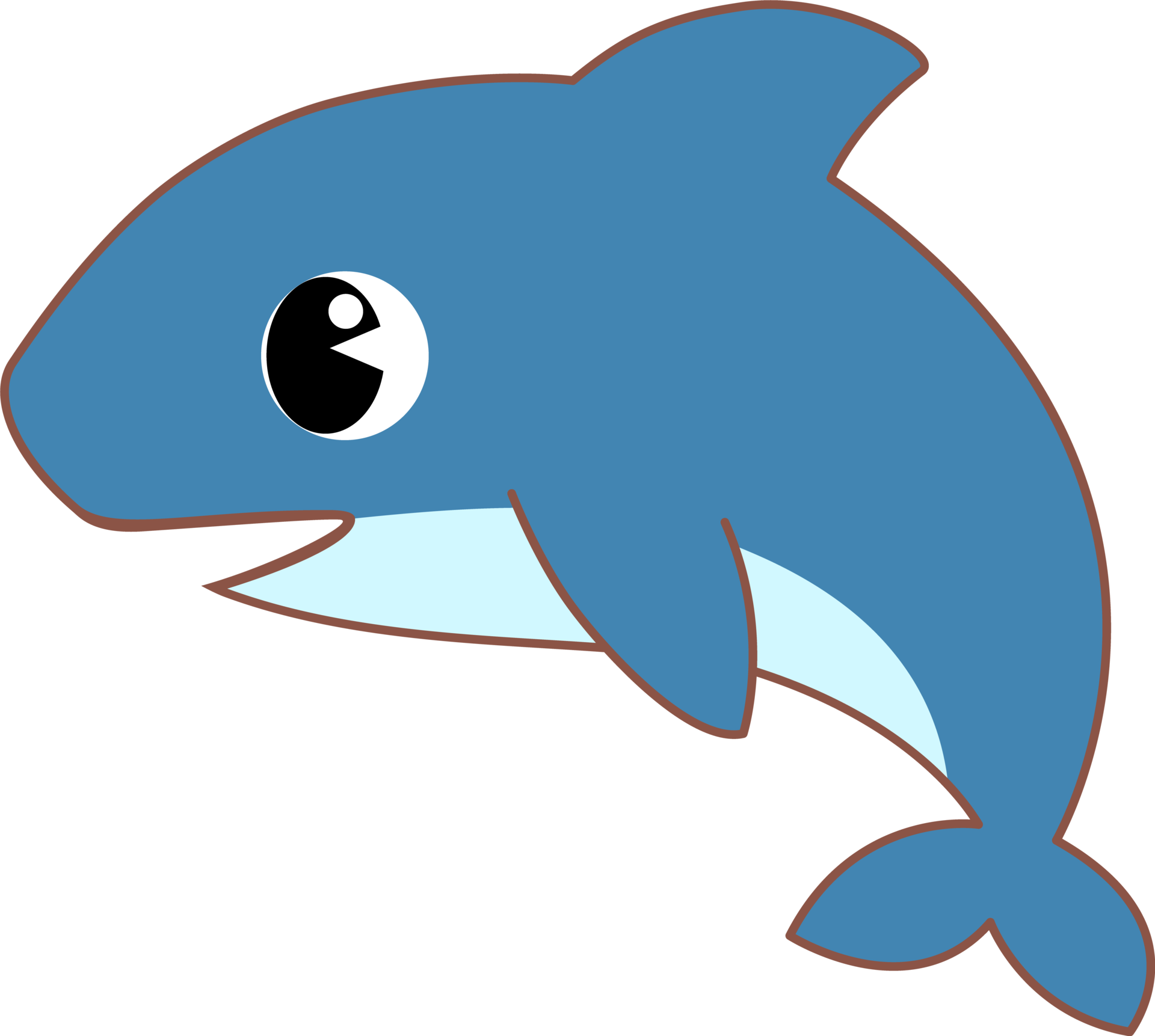 Free Cute Cartoon Sea Animal shark Character 10838184 PNG with Transparent  Background