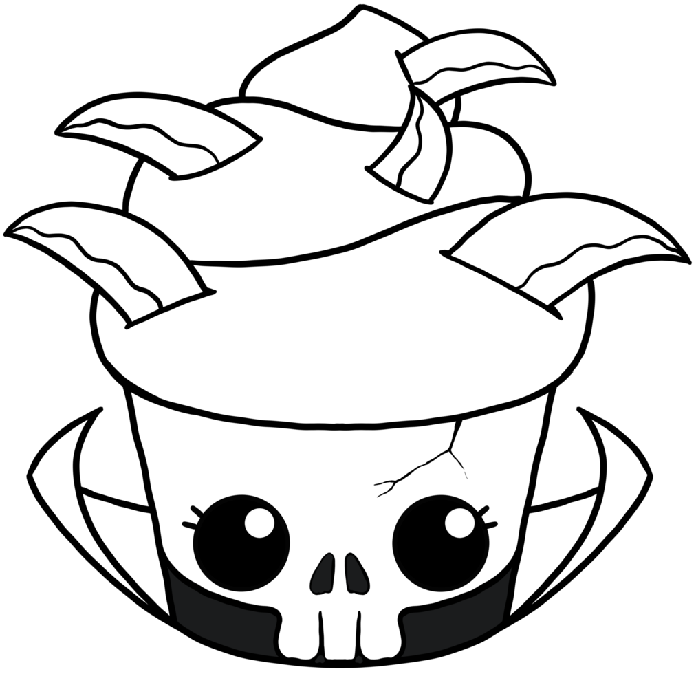 Free linda caricatura halloween cupcake parca para colorear 10838192 PNG with Transparent Background Free linda caricatura halloween cupcake parca para colorear 10838192 PNG with Transparent Background