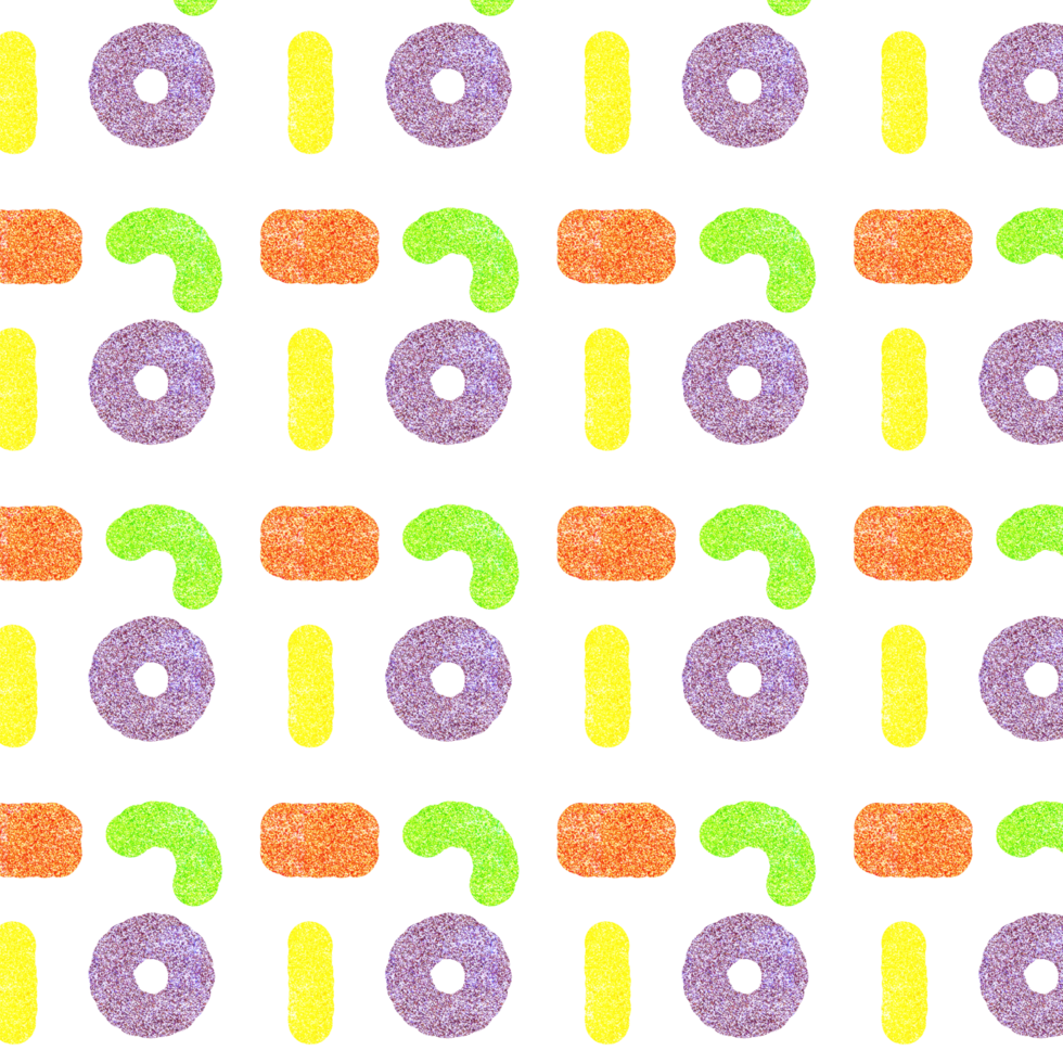 nahtloses geometrisches formenmuster mit hellen kreisen, linie, bogen png