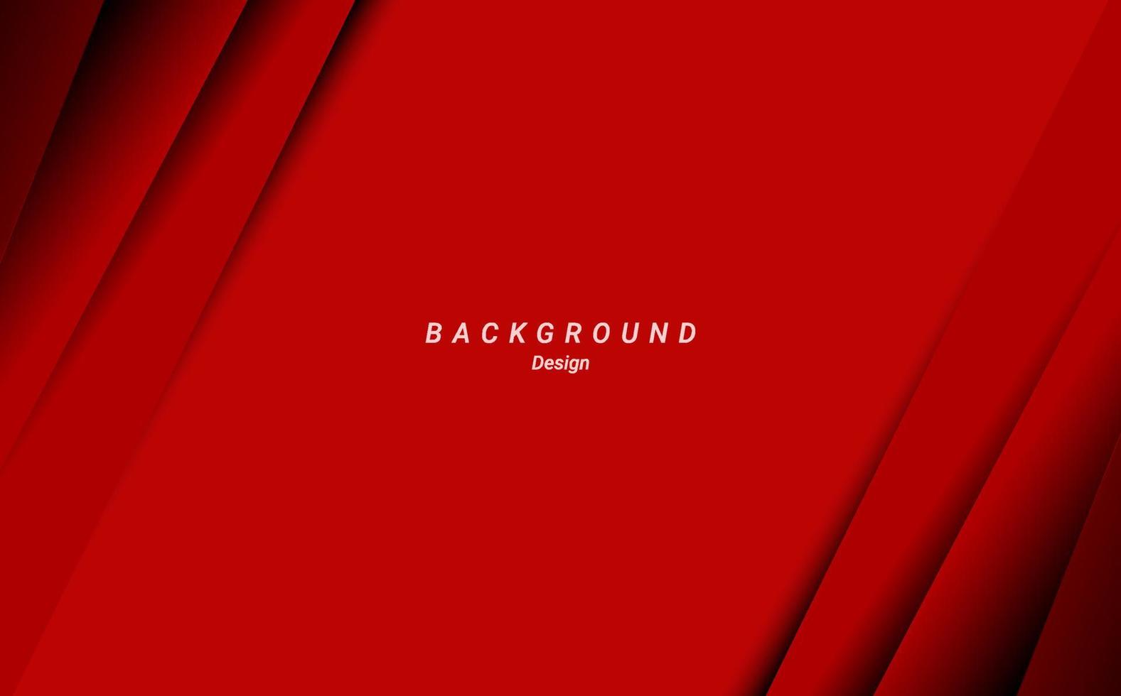 Abstract red gradient geometric shape background template design vector