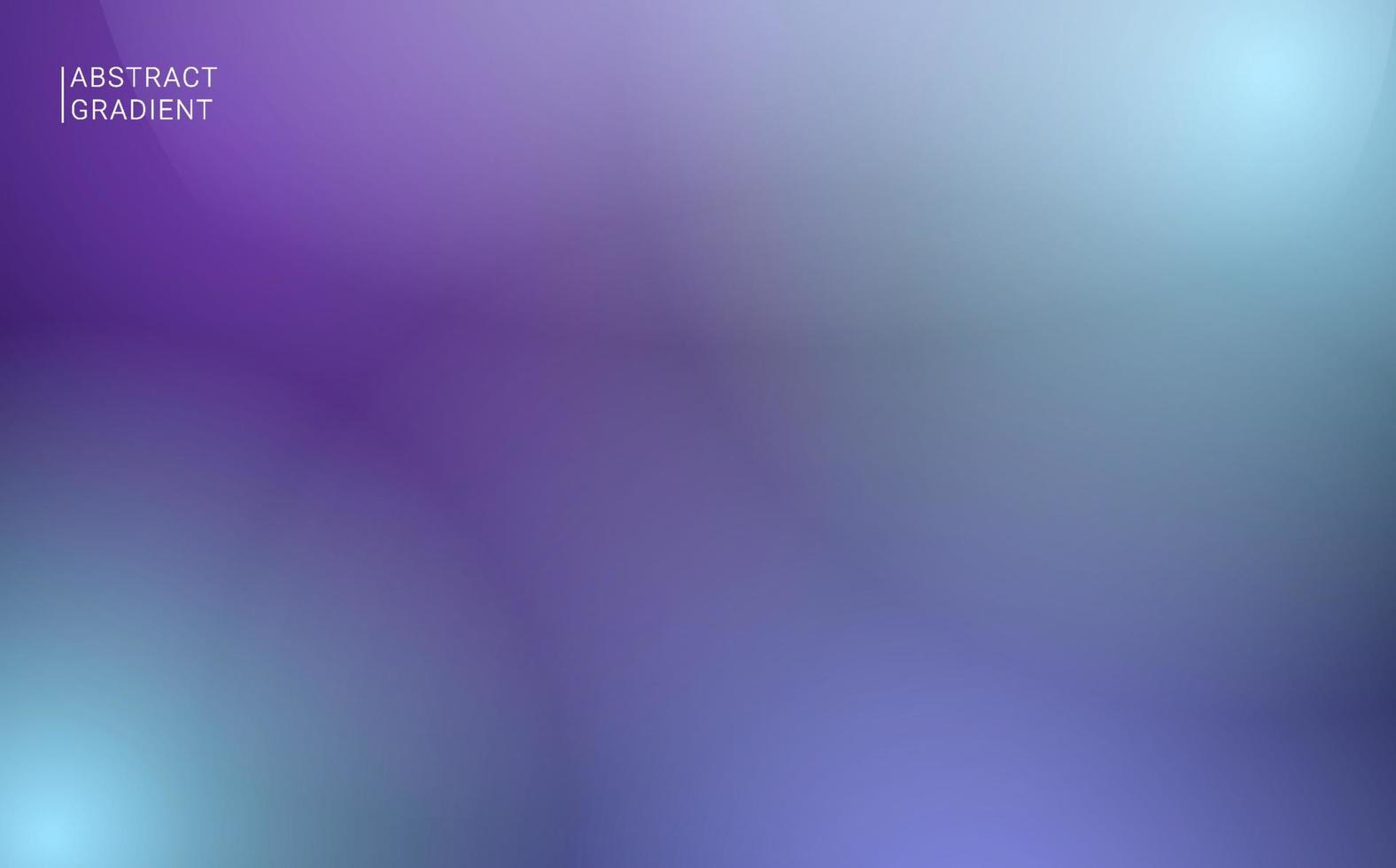 Abstract vivid blurred blue gradient background design vector