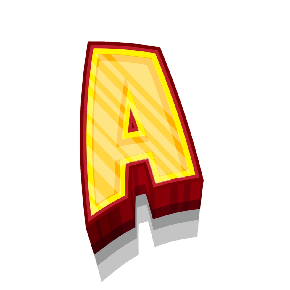 3d un texto de carta png