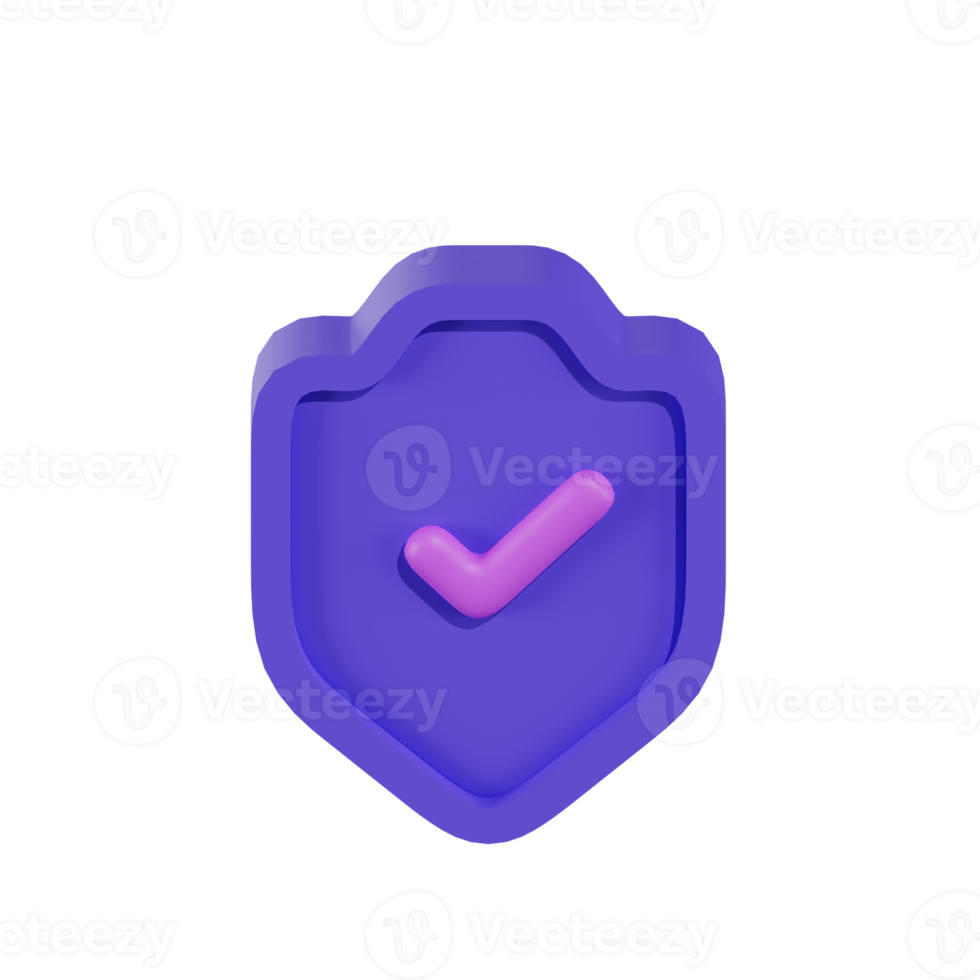 Verified Technology 3D Illustrations png