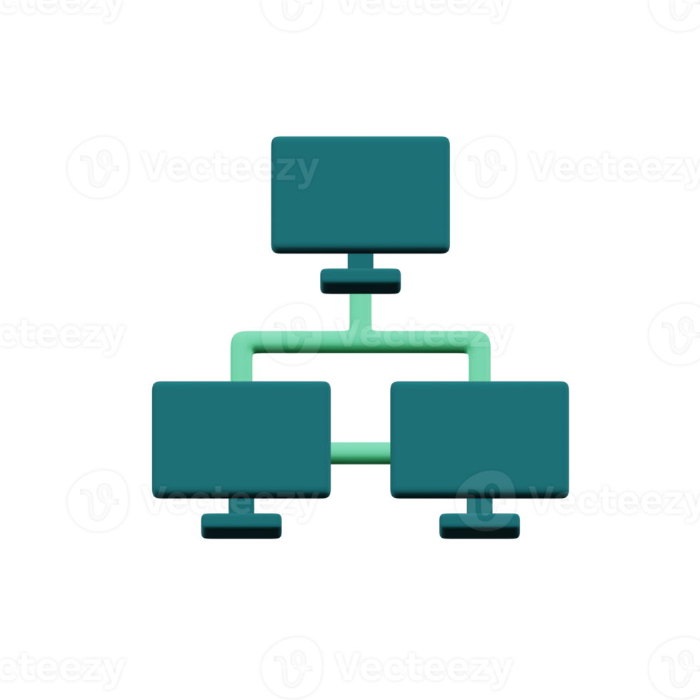 Data Server Technology 3D Illustrations png