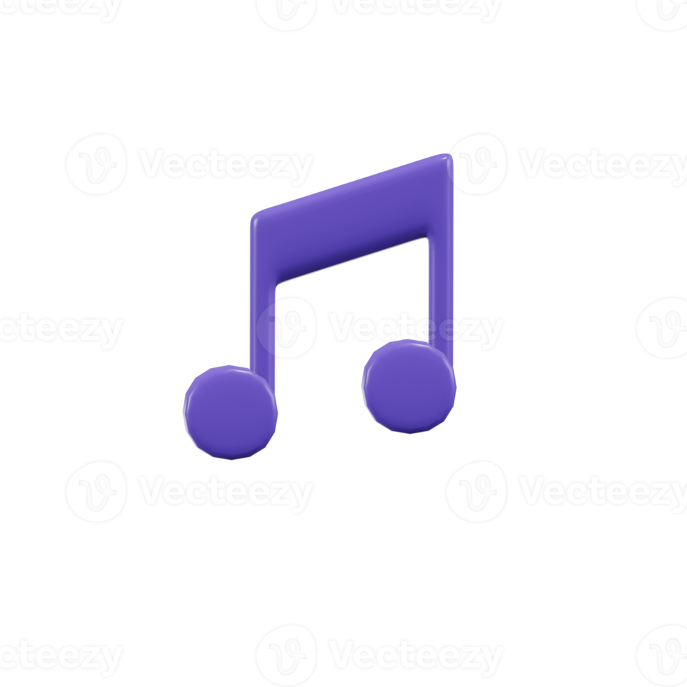 Music Essential 3D Icon Illustrations png