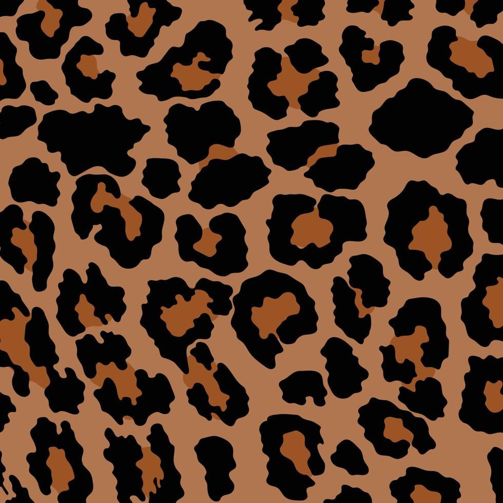 Leopard, cheetah and jaguar print pattern. Animal skin print pattern design. vector