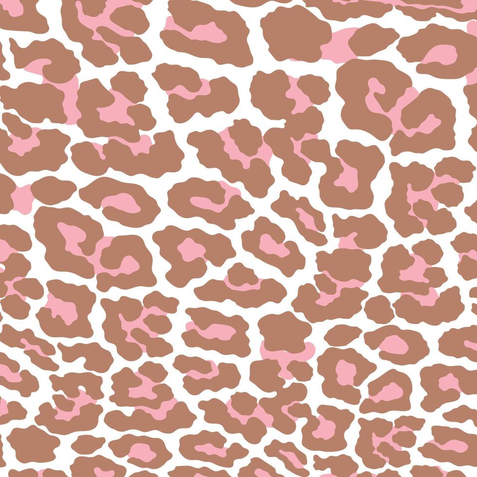 Leopard print pattern animal seamless. Vector and illustration background.