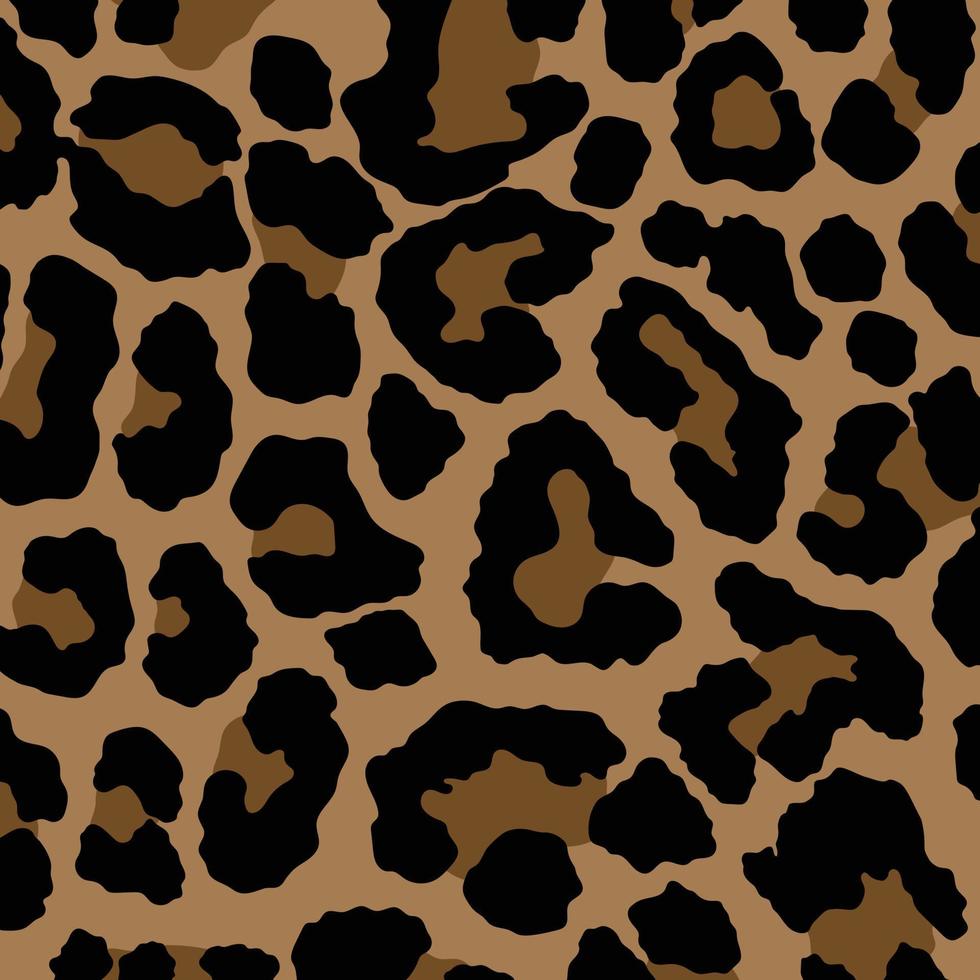 estampado de leopardo, guepardo y jaguar. diseño de estampado de piel animal. vector